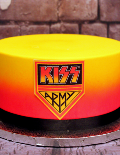 KISS Army cake